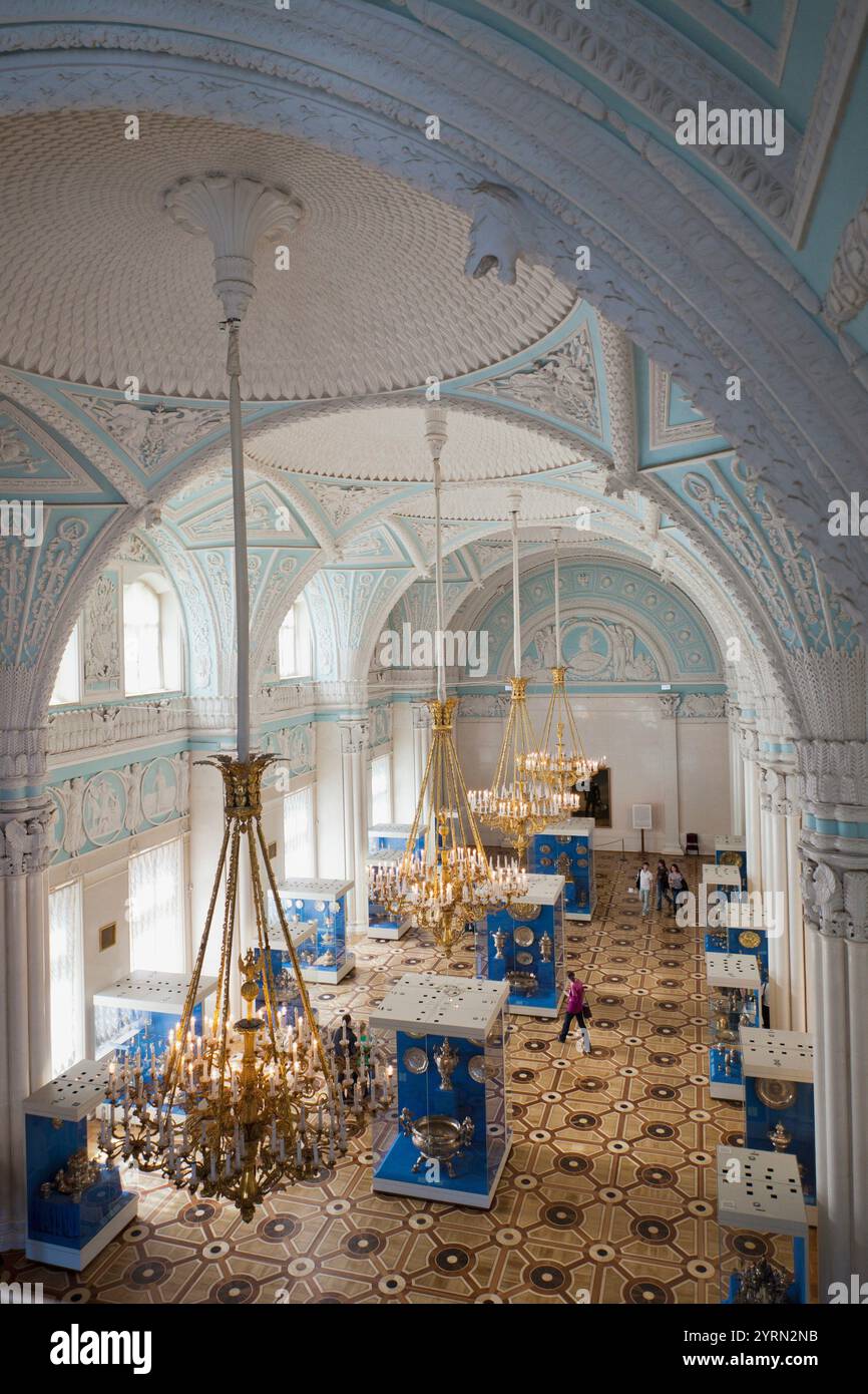 Interior hermitage museum hi-res stock photography and images - Alamy