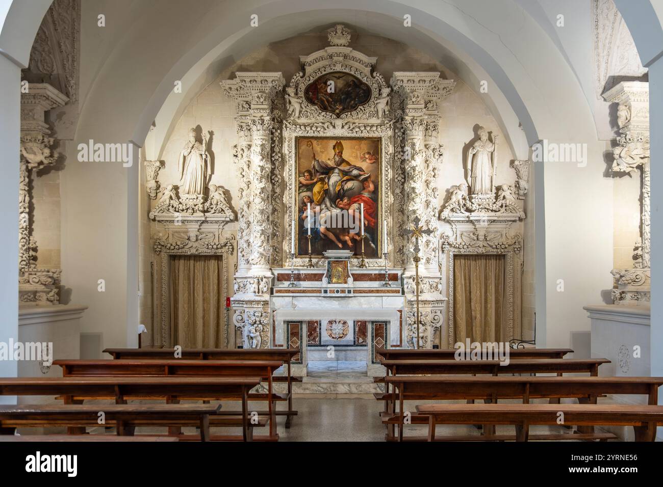 Seminary Interior Interior of the Cappella di San Gregorio Taumaturgo inside the Seminary ...