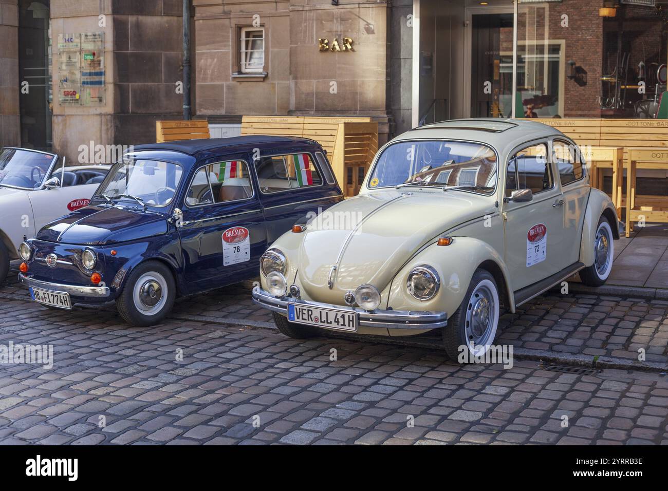 VW Beetle 1302 classic car at a classic car meeting, Bremen, Germany, Europe Stock Photo