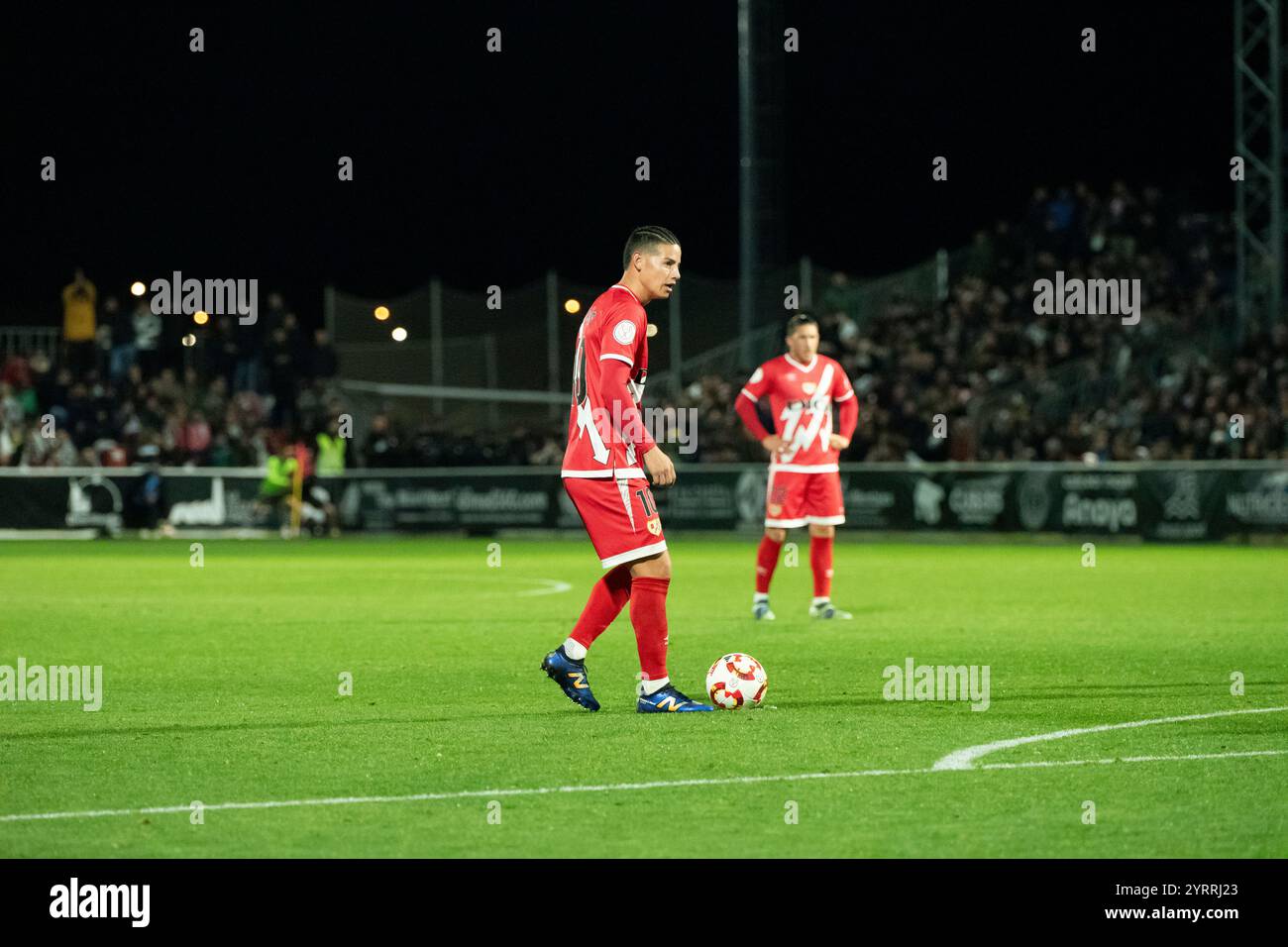 Unionistas De Salamanca vs Rayo Vallecano - Copa Del Rey , Spain -43 December 2024 Stock Photo
