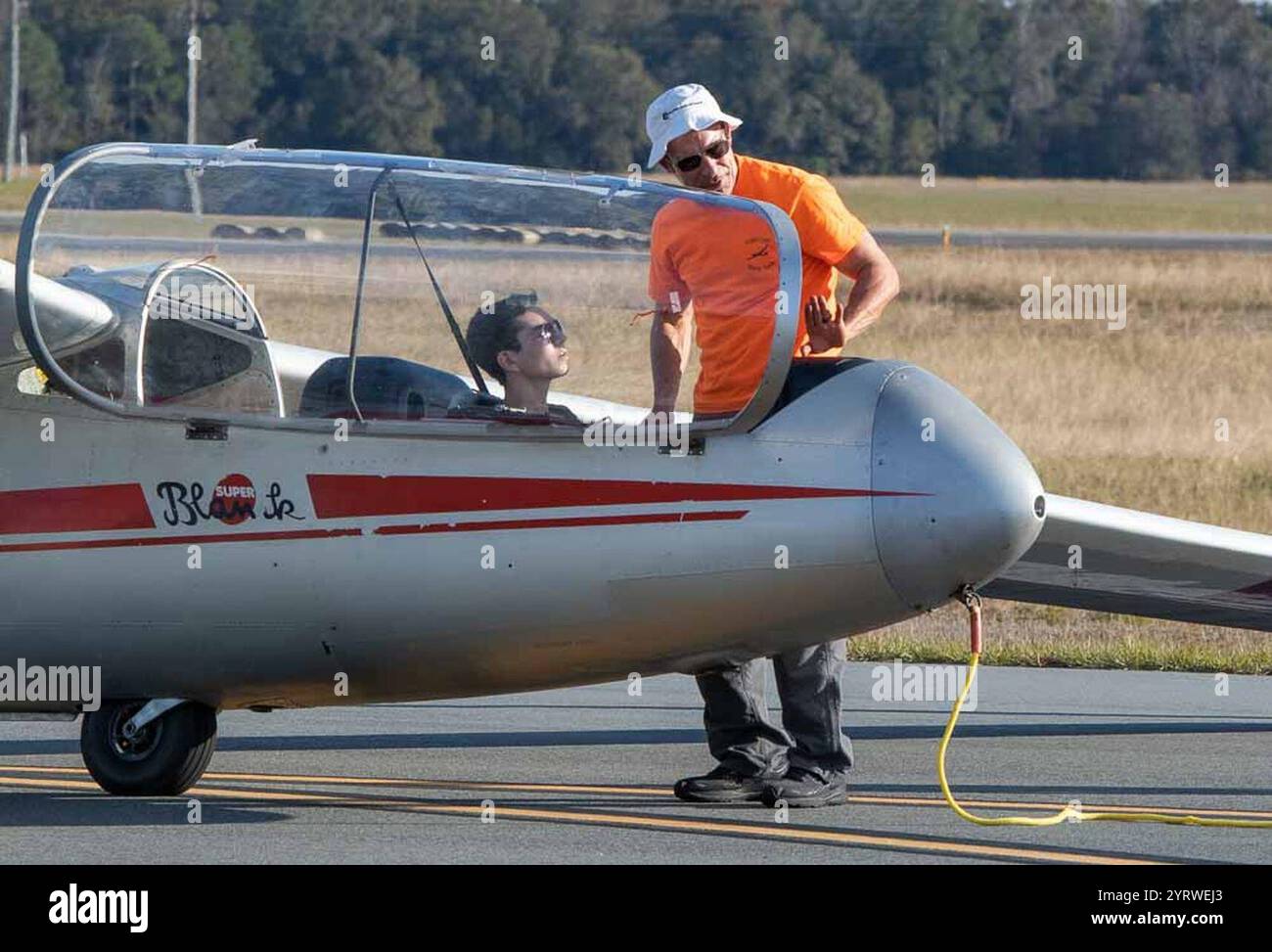 Civil Air Patrol Orientation Flight Glider Stock Photo - Alamy