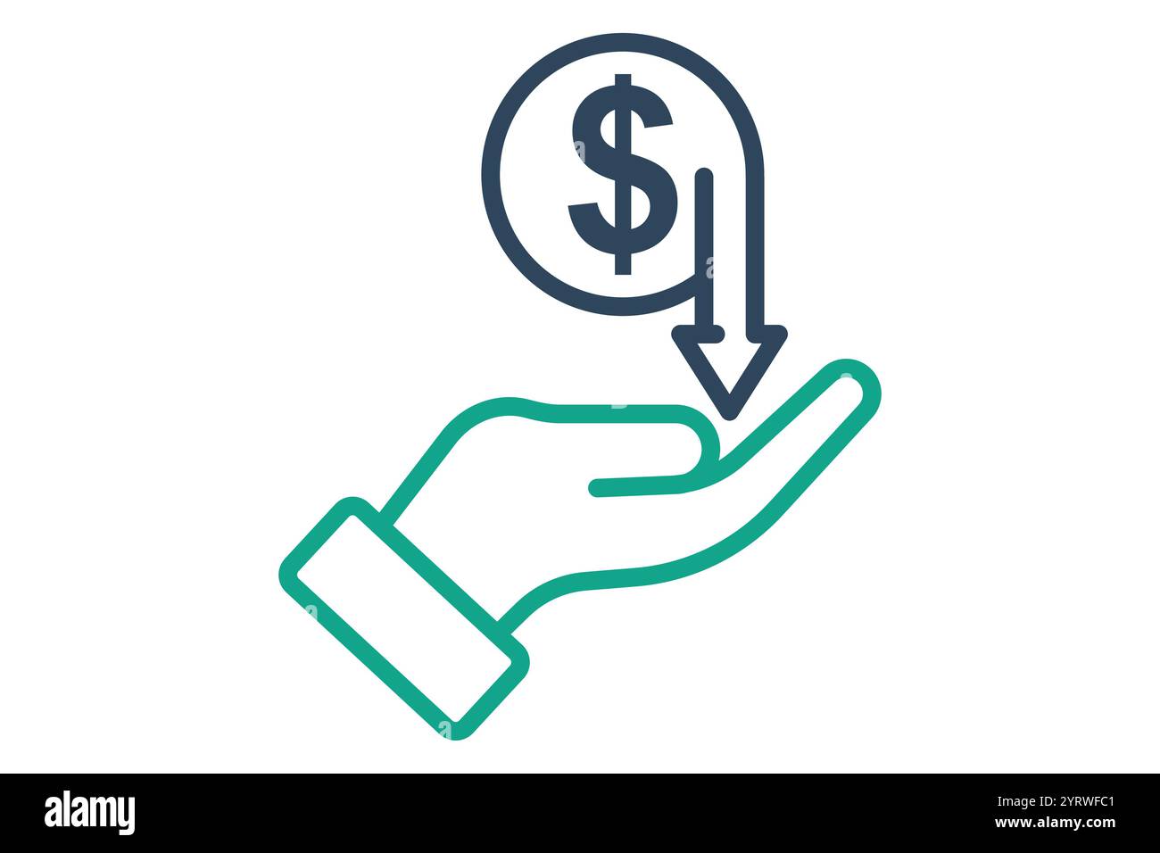 Electricity cost saving Stock Vector Images - Alamy