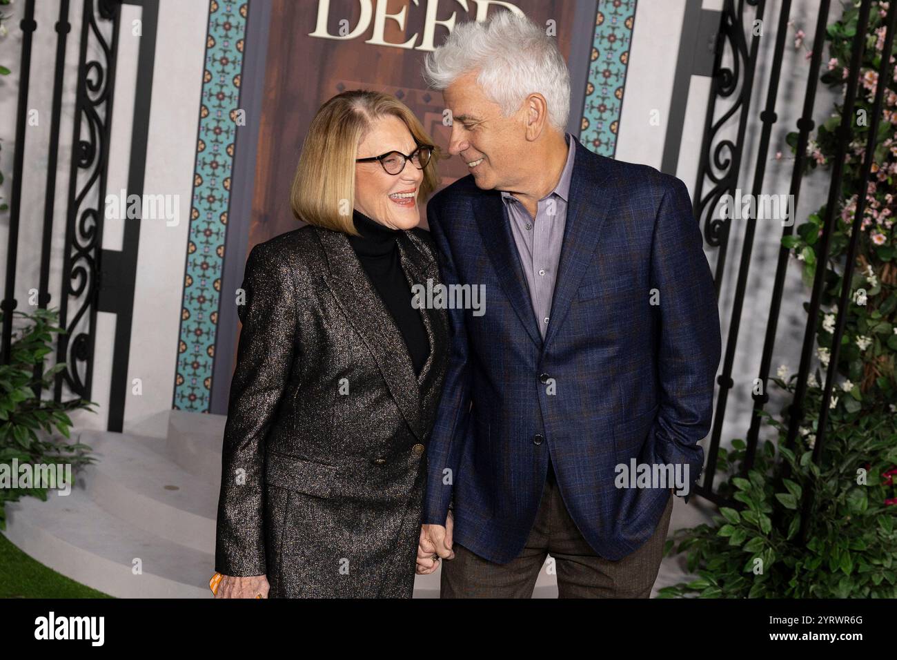 Los Angeles, USA. 04th Dec, 2024. Linda Lavin and Steve Bakunas attend ...