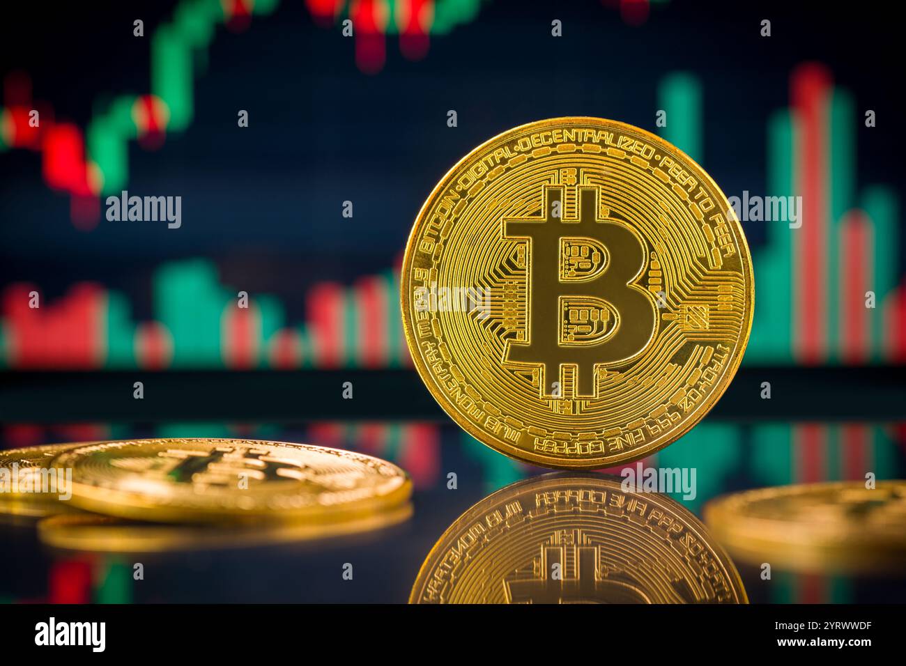 Bitcoin fall hi-res stock photography and images - Alamy
