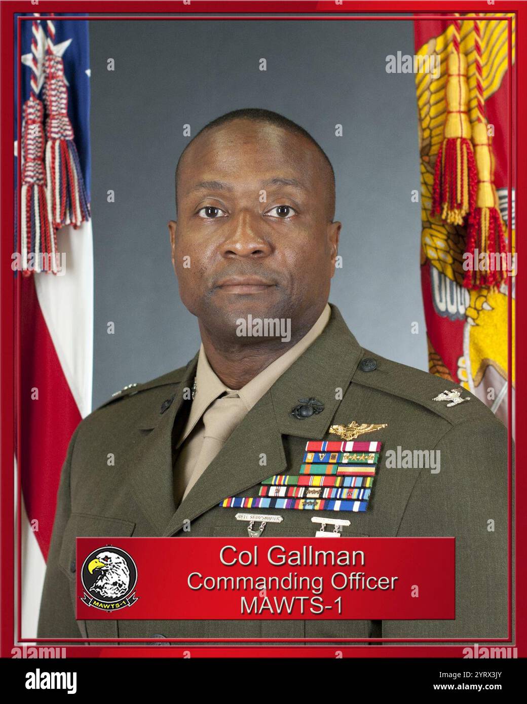 Col Kelvin W. Gallman (2 Stock Photo - Alamy