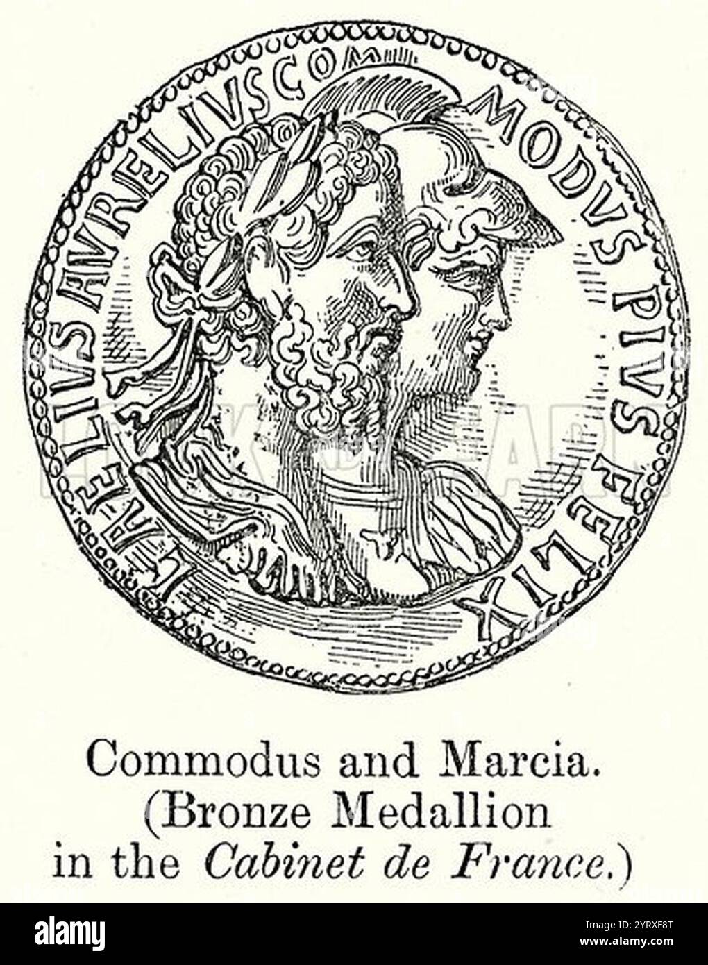 Commodus and Marcia Stock Photo - Alamy