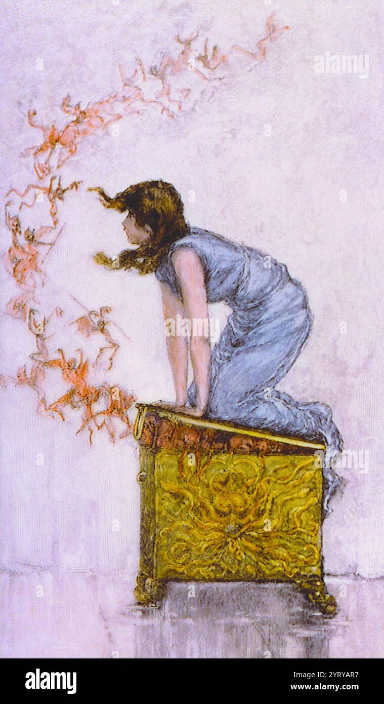 Pandora's box myth hi-res stock photography and images - Alamy
