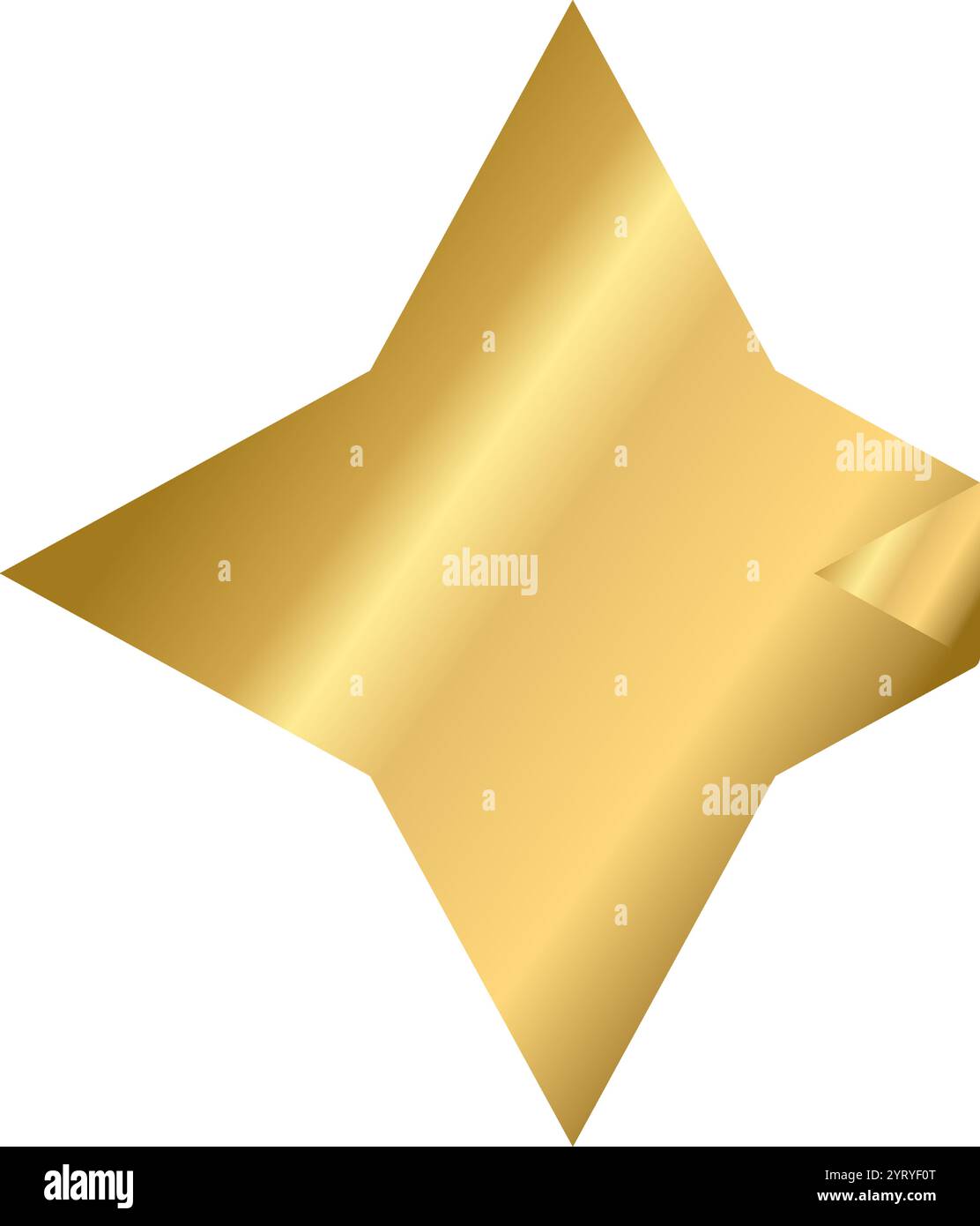 Shining golden star emoji.3d style gold star icon,twinkle social media ...