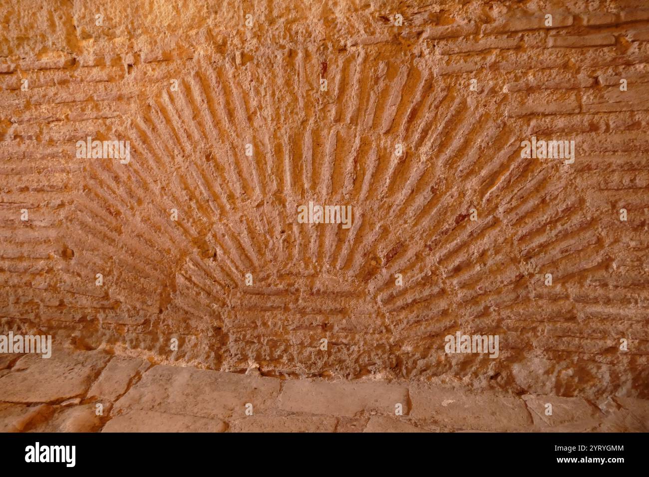 Hagia Sophia, a former Greek Orthodox Christian patriarchal basilica (church), later an Ottoman imperial mosque and now a museum (Ayasofya Muzesi) in Istanbul, Turkey. Built in 537 AD at the beginning of the Middle Ages, it was famous in particular for its massive dome. From the date of its construction in 537 AD until 1453, it served as an Eastern Orthodox cathedral and the seat of the Patriarch of Constantinople, except between 1204 and 1261, when it was converted by the Fourth Crusaders to a Roman Catholic cathedral under the Latin Empire. The building was later converted into an Ottoman mo Stock Photo