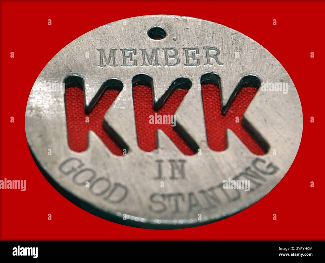 Symbols of the Ku Klux Klan (KKK or the Klan), an American white ...