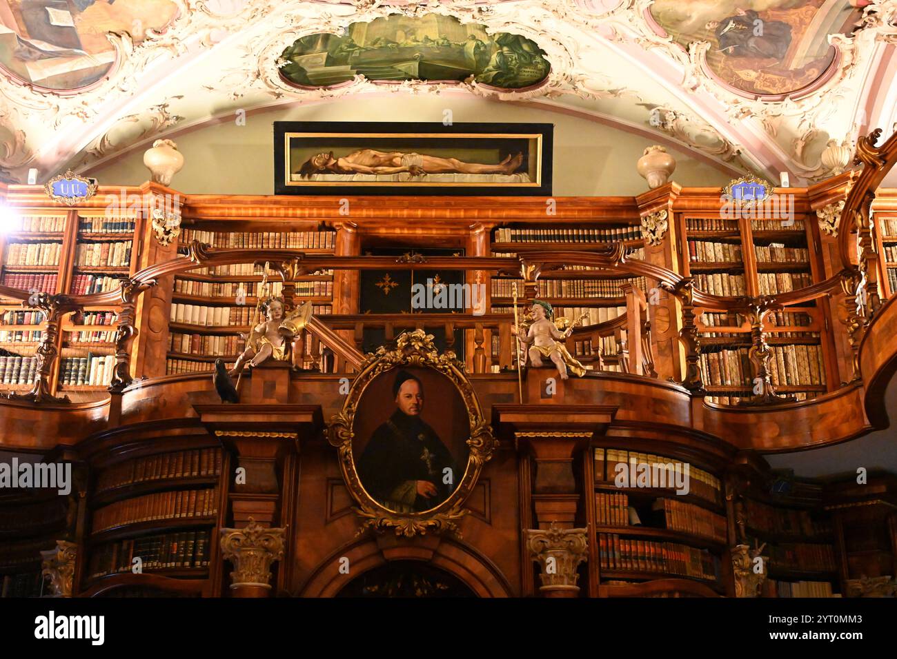 Abbey library of st gall hi-res stock photography and images - Alamy