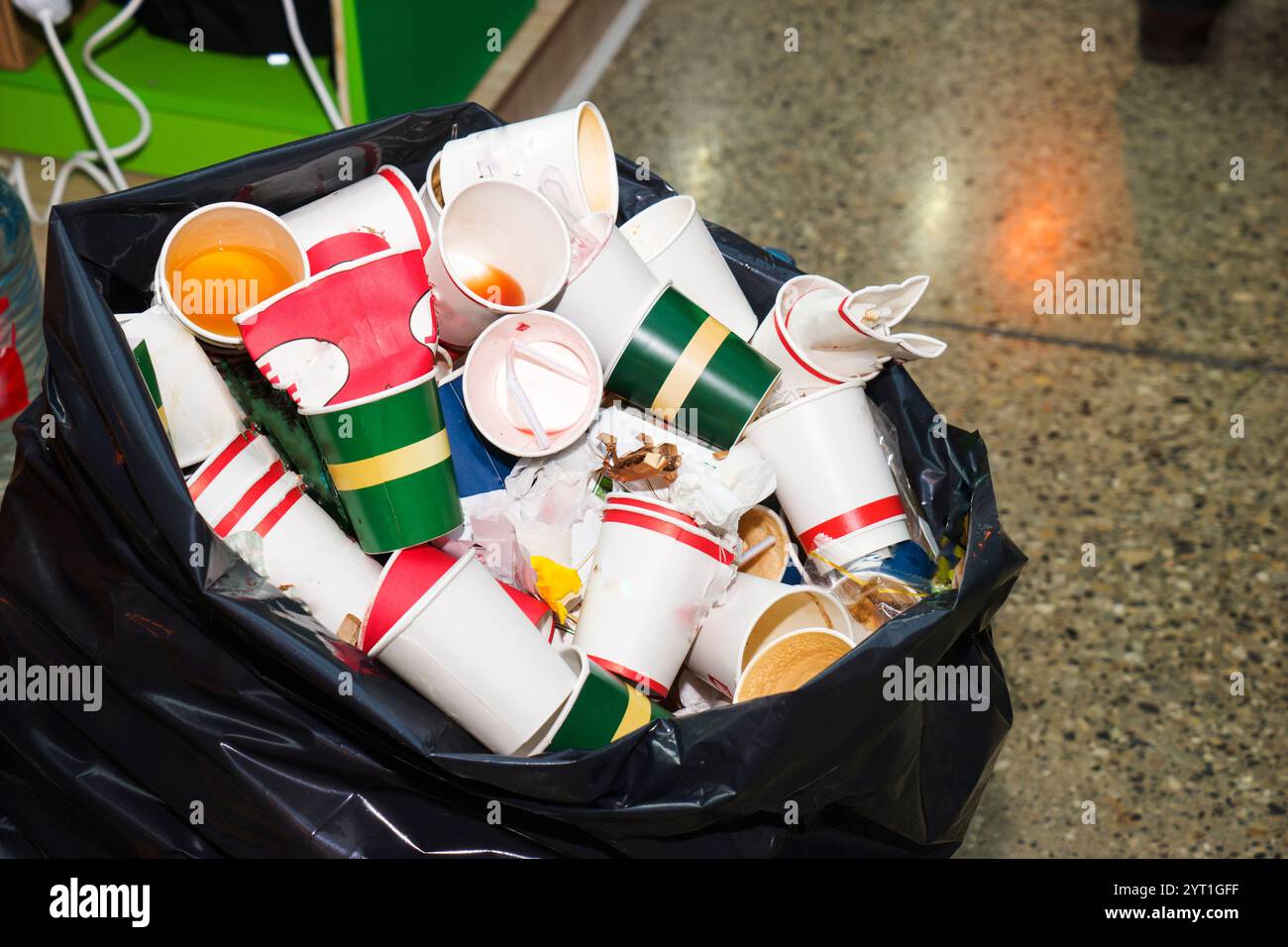 Cups in trash hi-res stock photography and images - Alamy