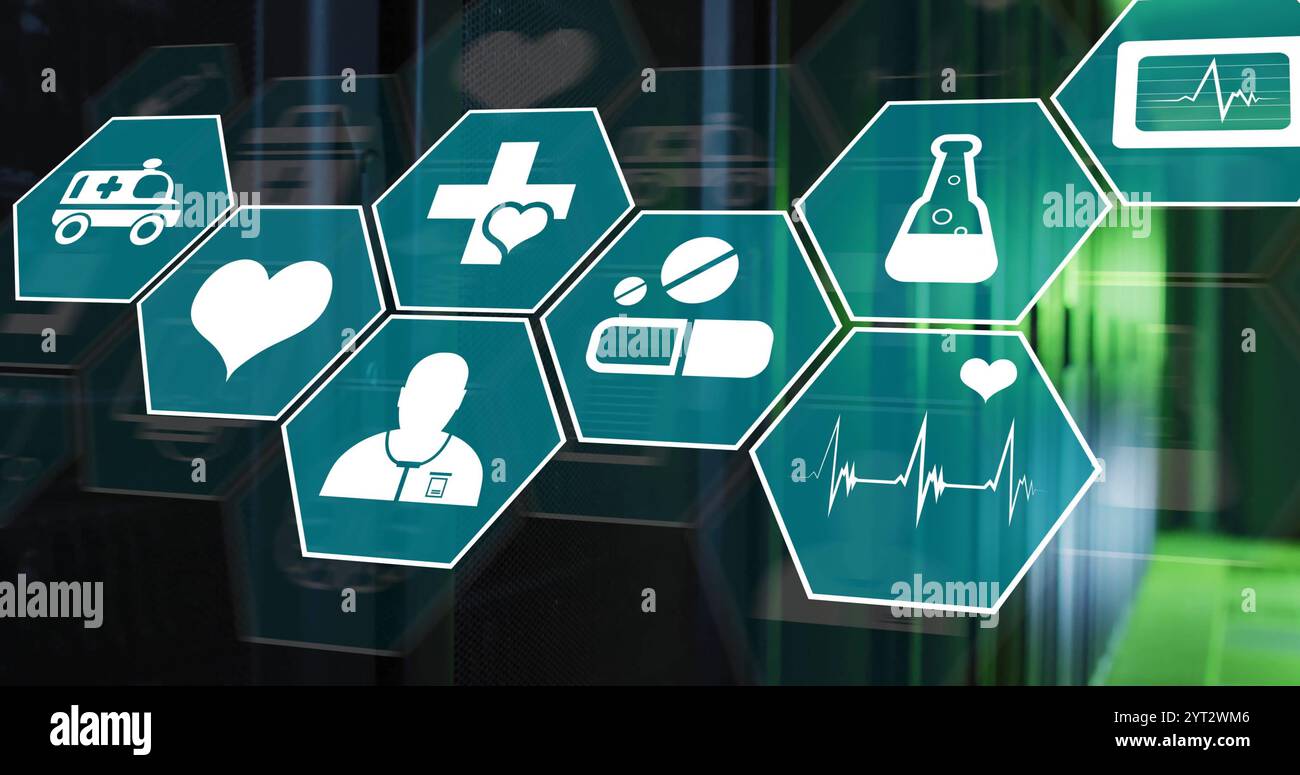 Medical data connections hi-res stock photography and images - Alamy