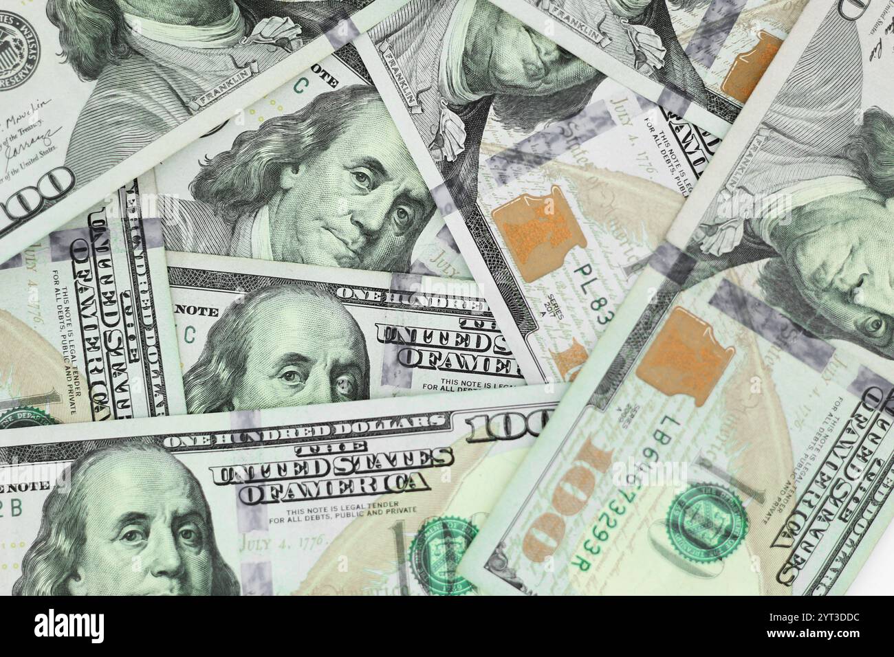 100 dollar bills hi-res stock photography and images - Alamy