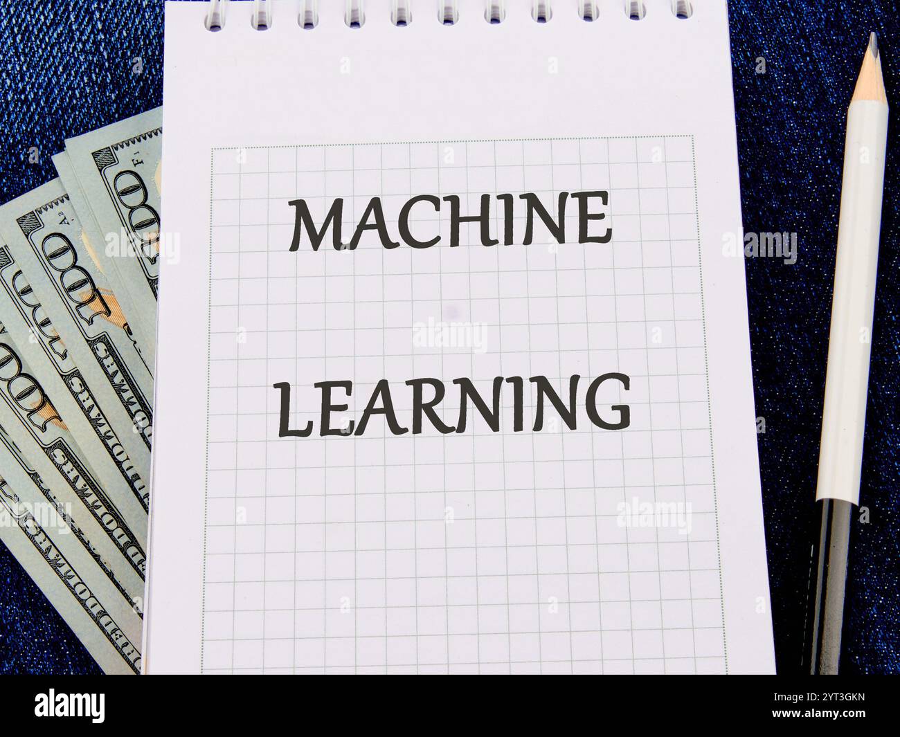 The concept of technology and development. Phrase, words, text MACHINE ...