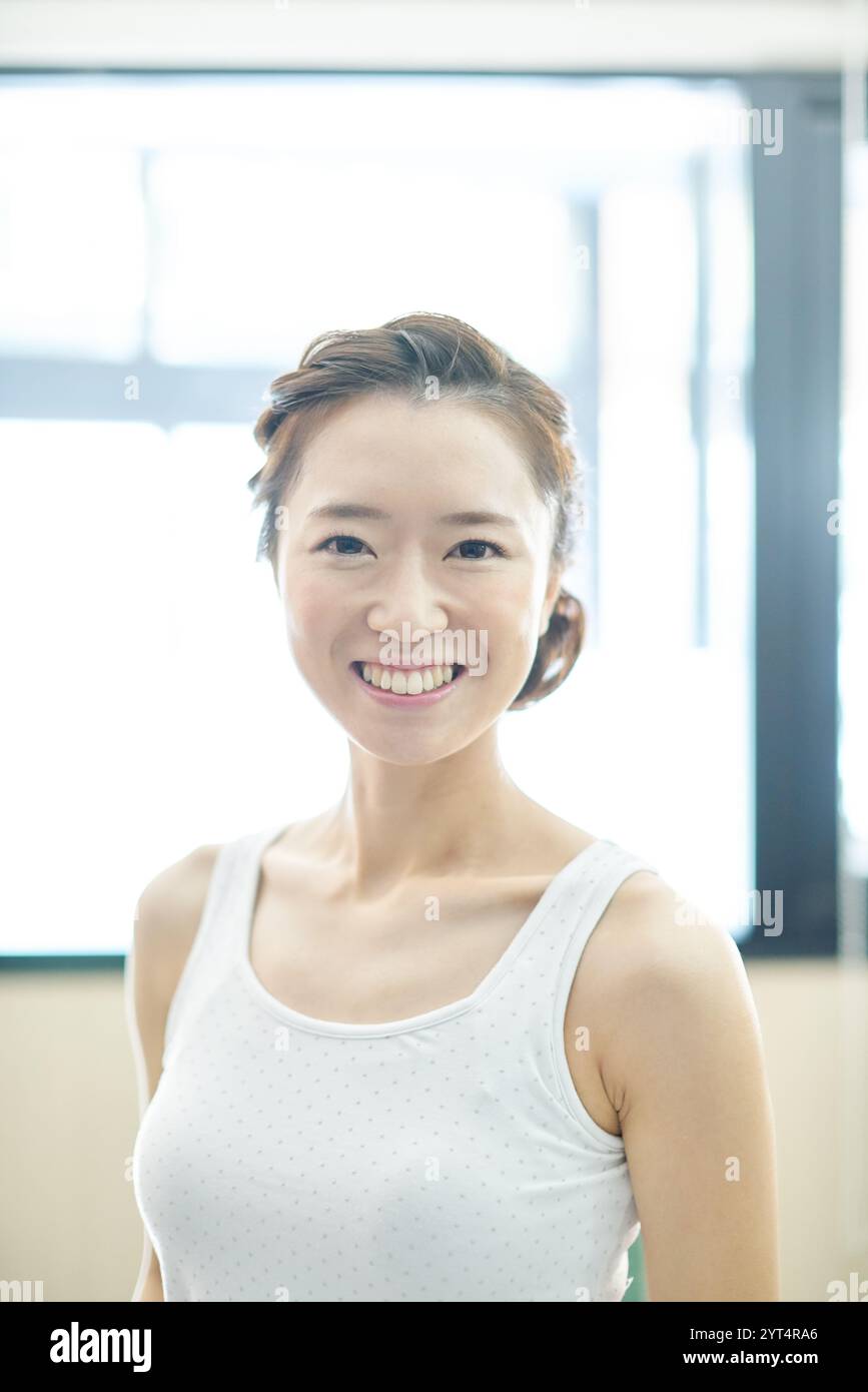 Lively young beautiful woman hi-res stock photography and images - Alamy