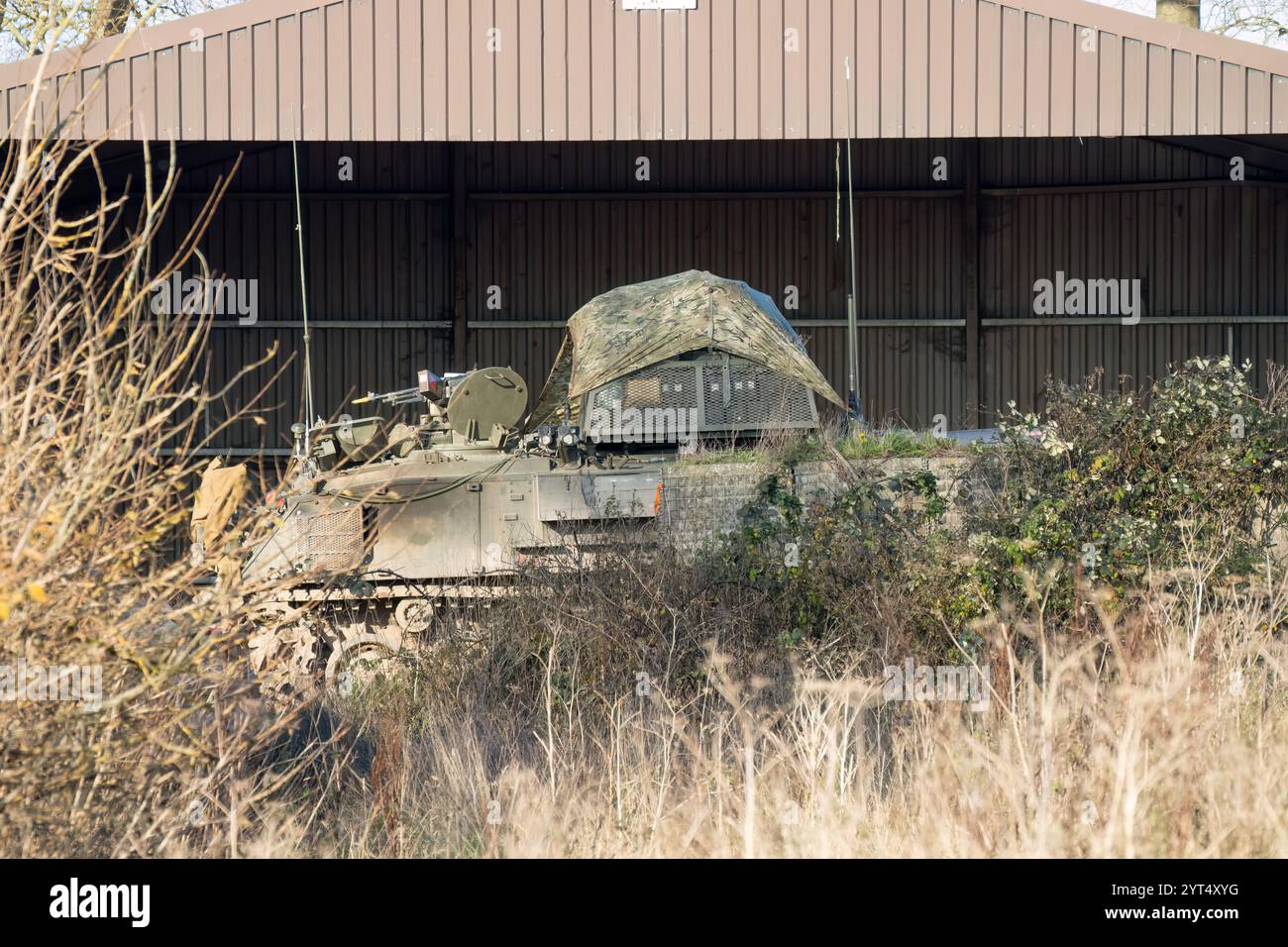 British army Bulldog FV432 armoured personnel carrier tank Stock Photo ...