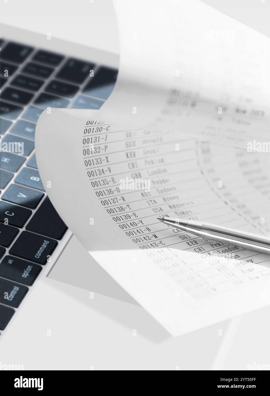 Computer and data Stock Photo - Alamy