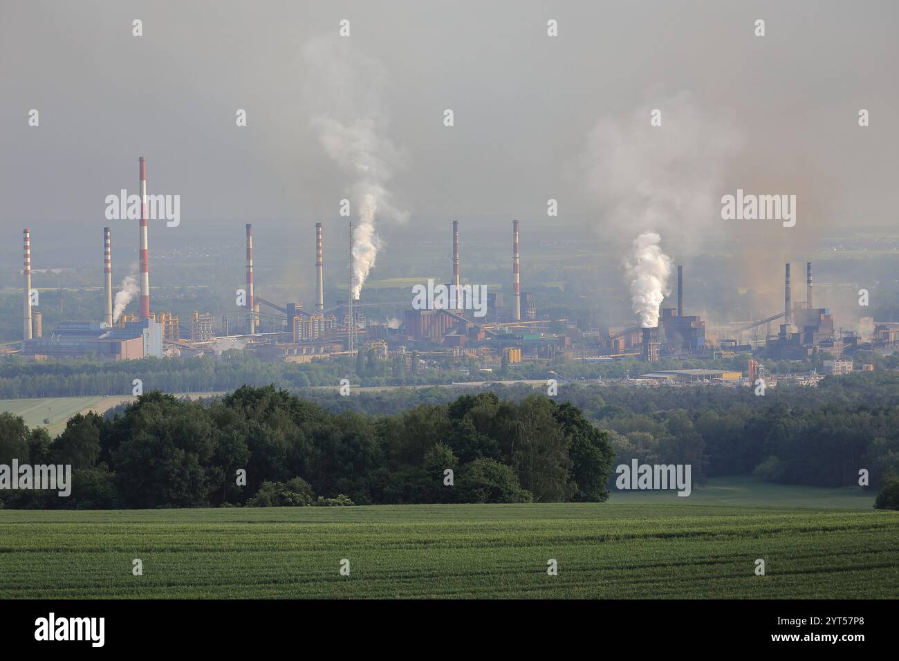 A gritty, industrial scene from a coke plant in Upper Silesia, Poland ... - Gritty Industrial Photography