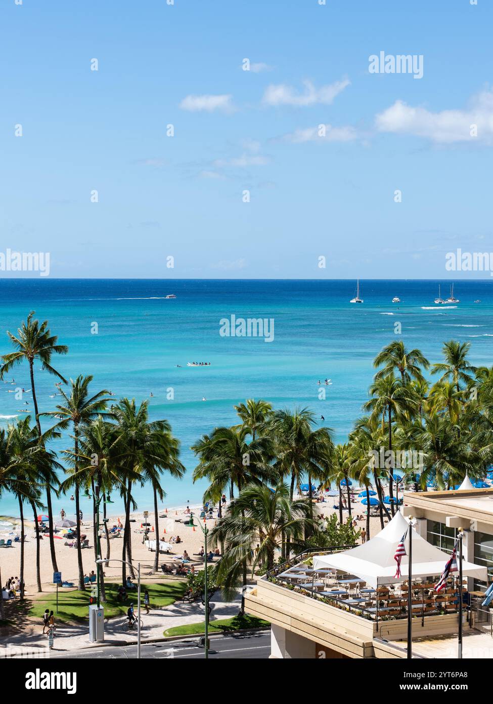 Hyatt regency waikiki beach hi-res stock photography and images - Alamy