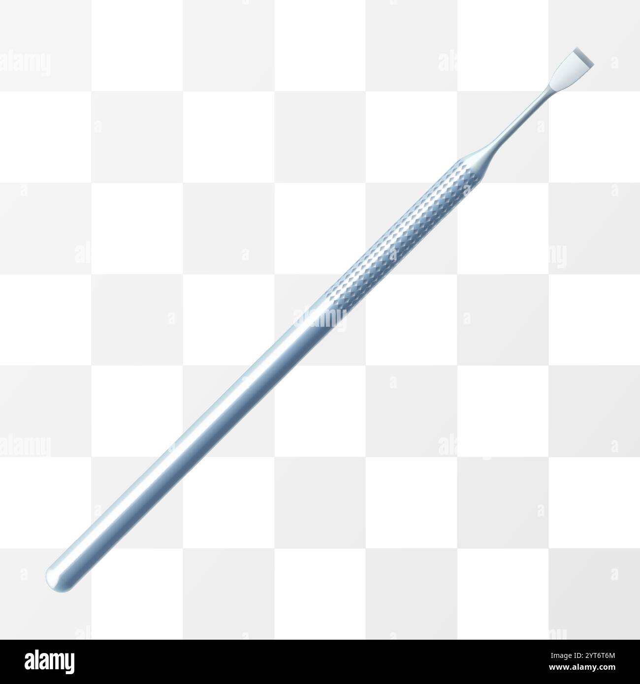 Dentist surgery tools isolated on white background. Dental surgical steel tools, Periodontal Scalers or surgeon teeth operation equipment. Realistic 3 Stock Vector