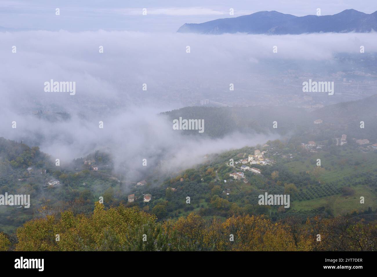 Panorama fog poor visibility hi-res stock photography and images - Alamy