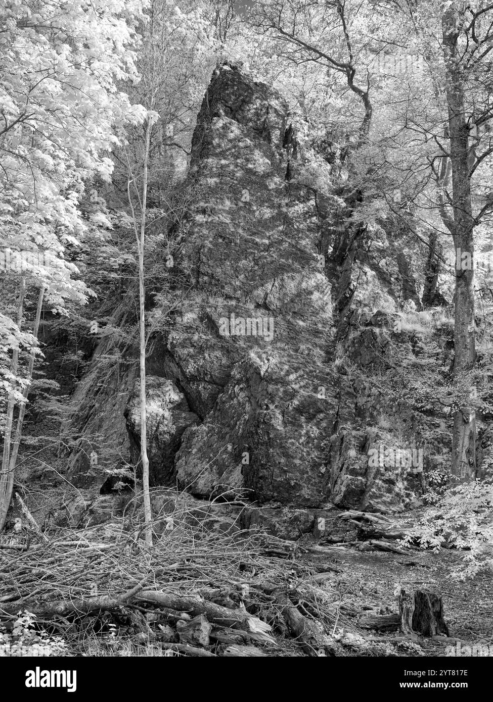 Group of rocks in kroppach switzerland hi-res stock photography and ...