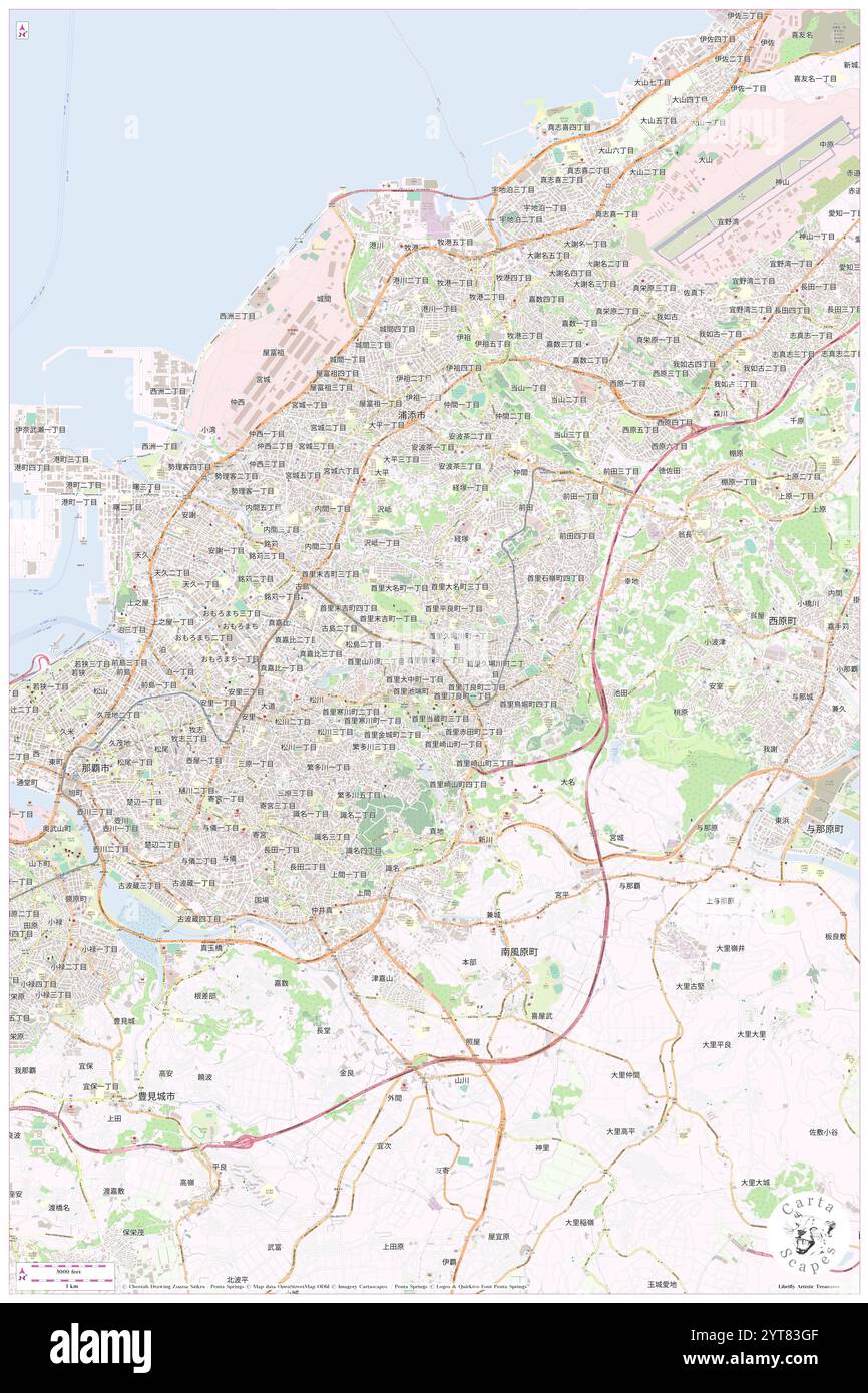 Gibo-eki, Naha Shi, JP, Japan, Okinawa, N 26 13' 28'', N 127 43' 9'', map, Cartascapes Map published in 2024. Explore Cartascapes, a map revealing Earth's diverse landscapes, cultures, and ecosystems. Journey through time and space, discovering the interconnectedness of our planet's past, present, and future. Stock Photo