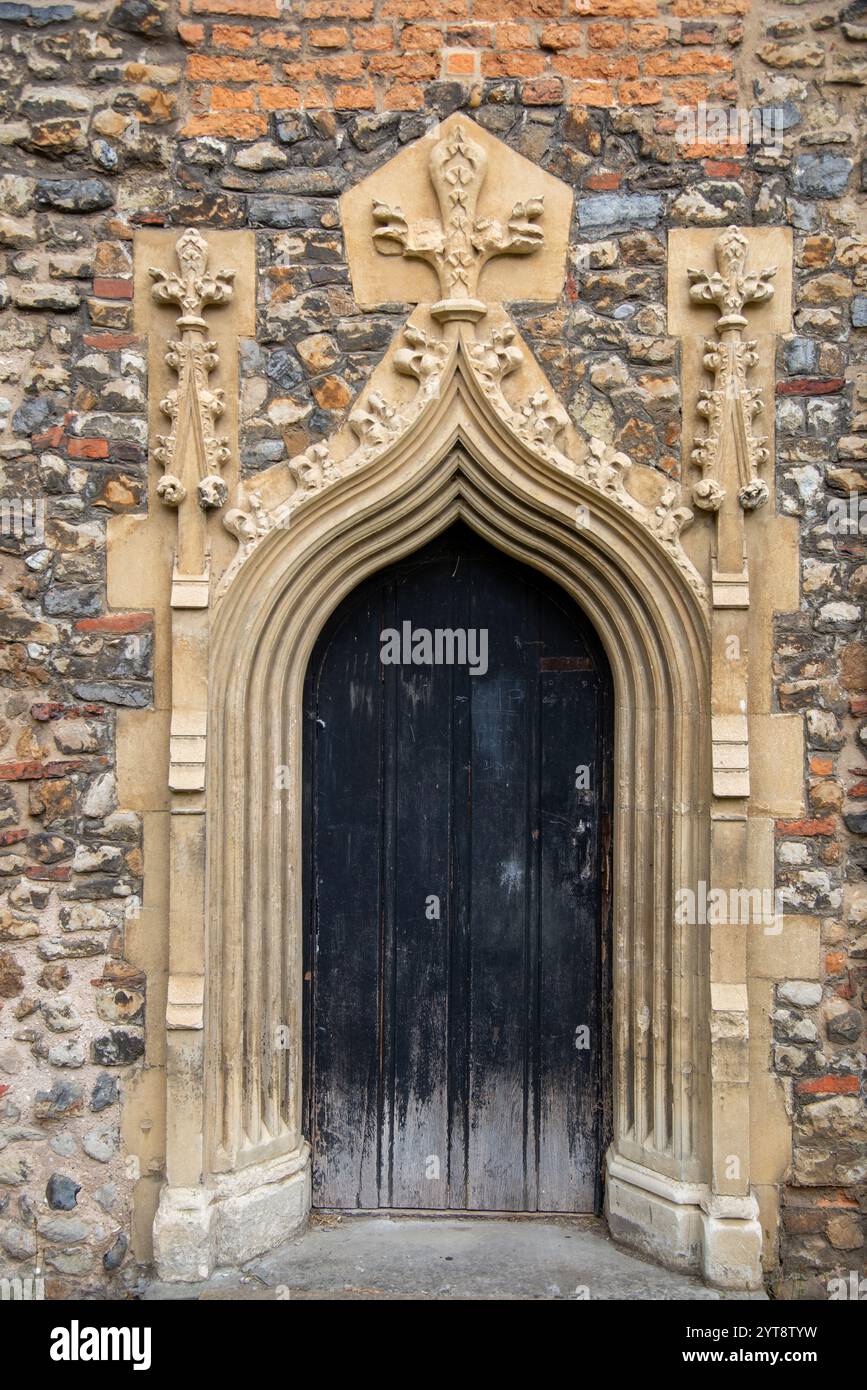 historic Saint Martins Church in Colchester, England Stock Photo