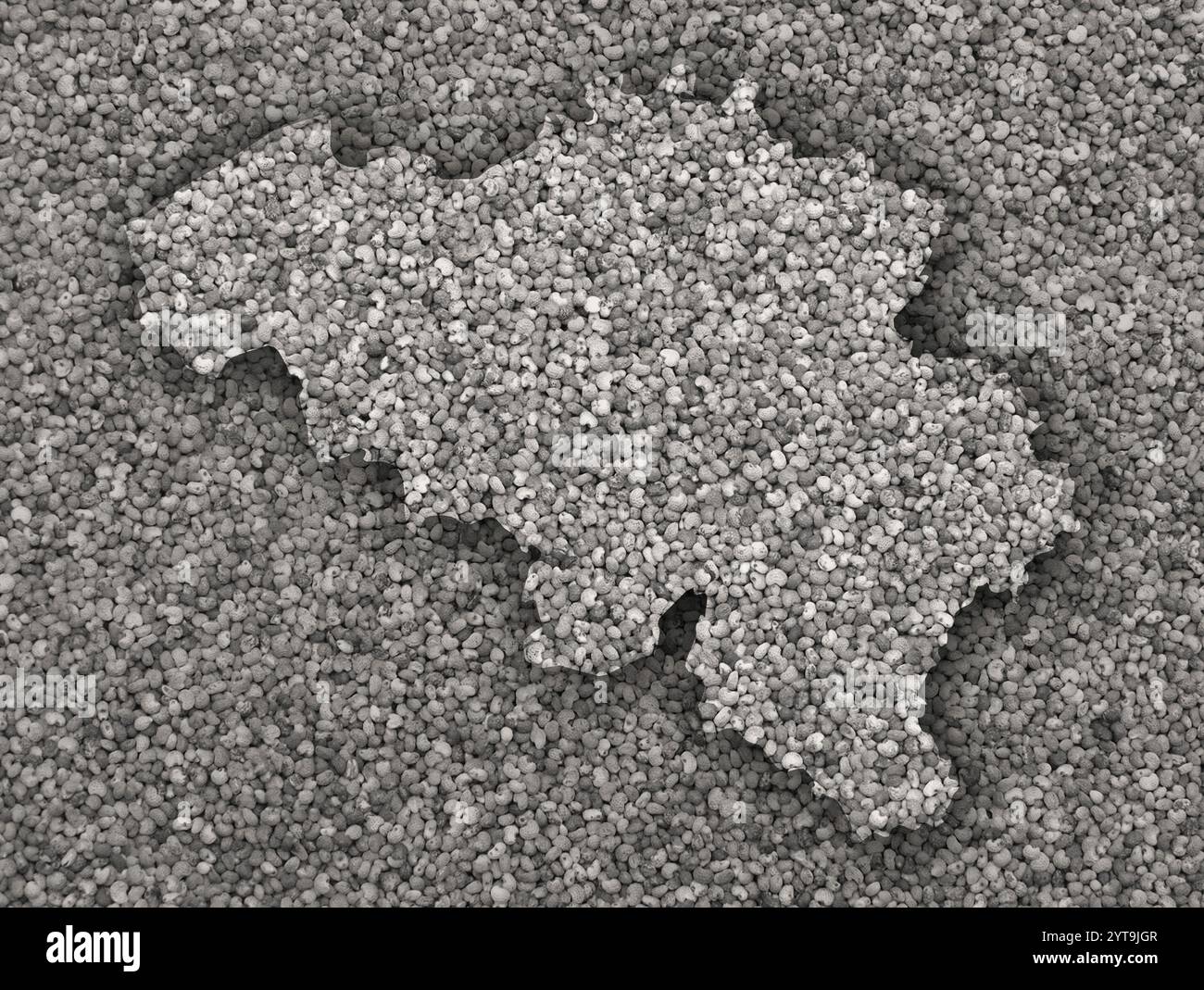 Map of Belgium on texture Stock Photo - Alamy
