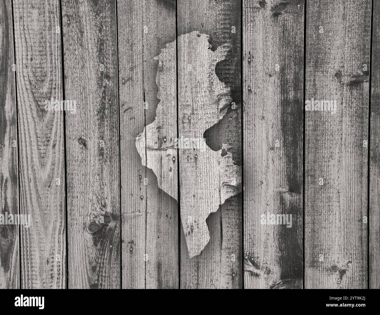Map of Tunisia on weathered wood Stock Photo - Alamy