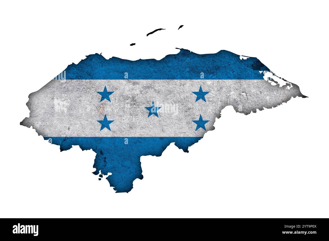 map-honduras-national-flag-on-cut-out-stock-images-pictures-alamy