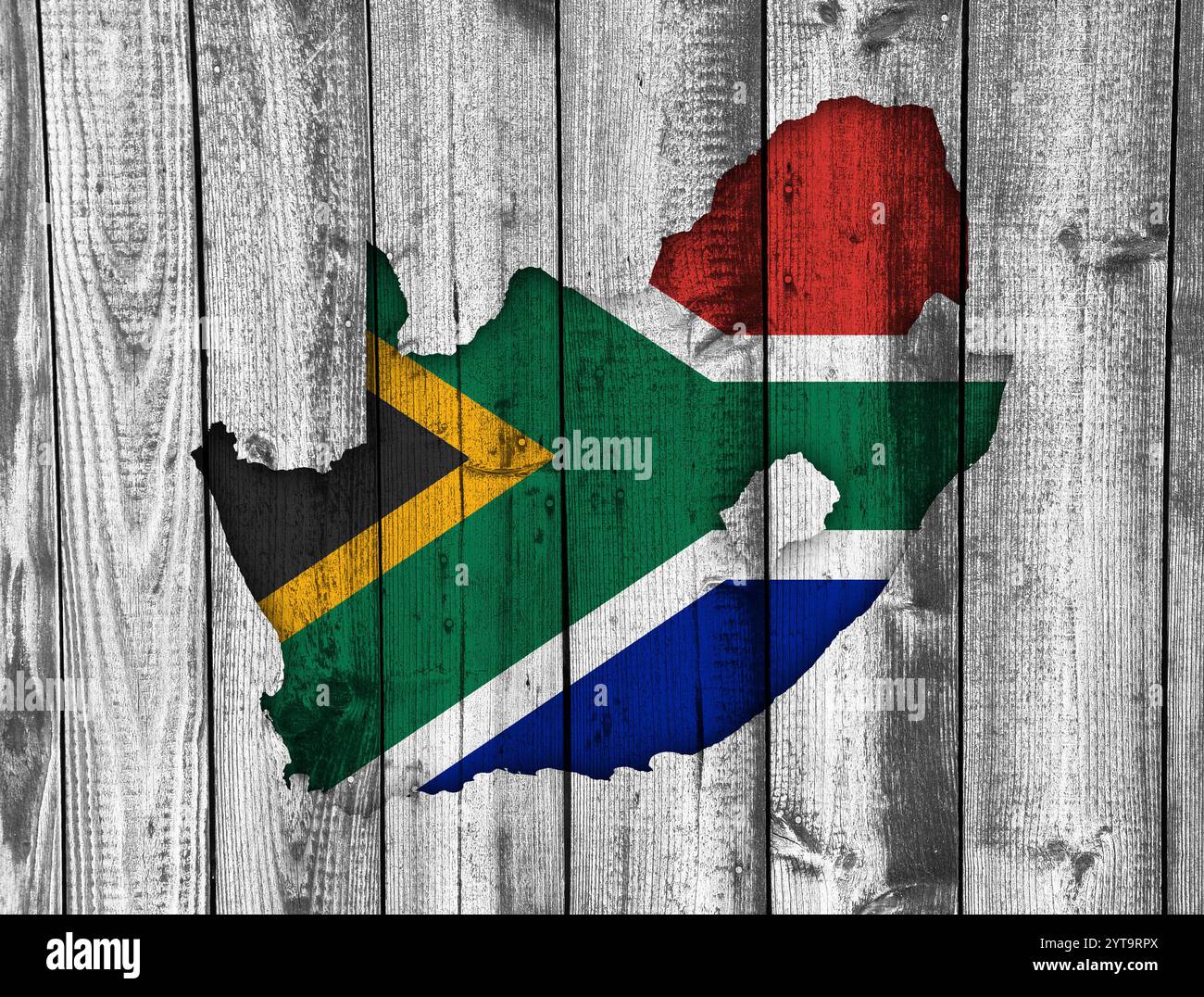 South Africa Map Flag South Africa Flag Map