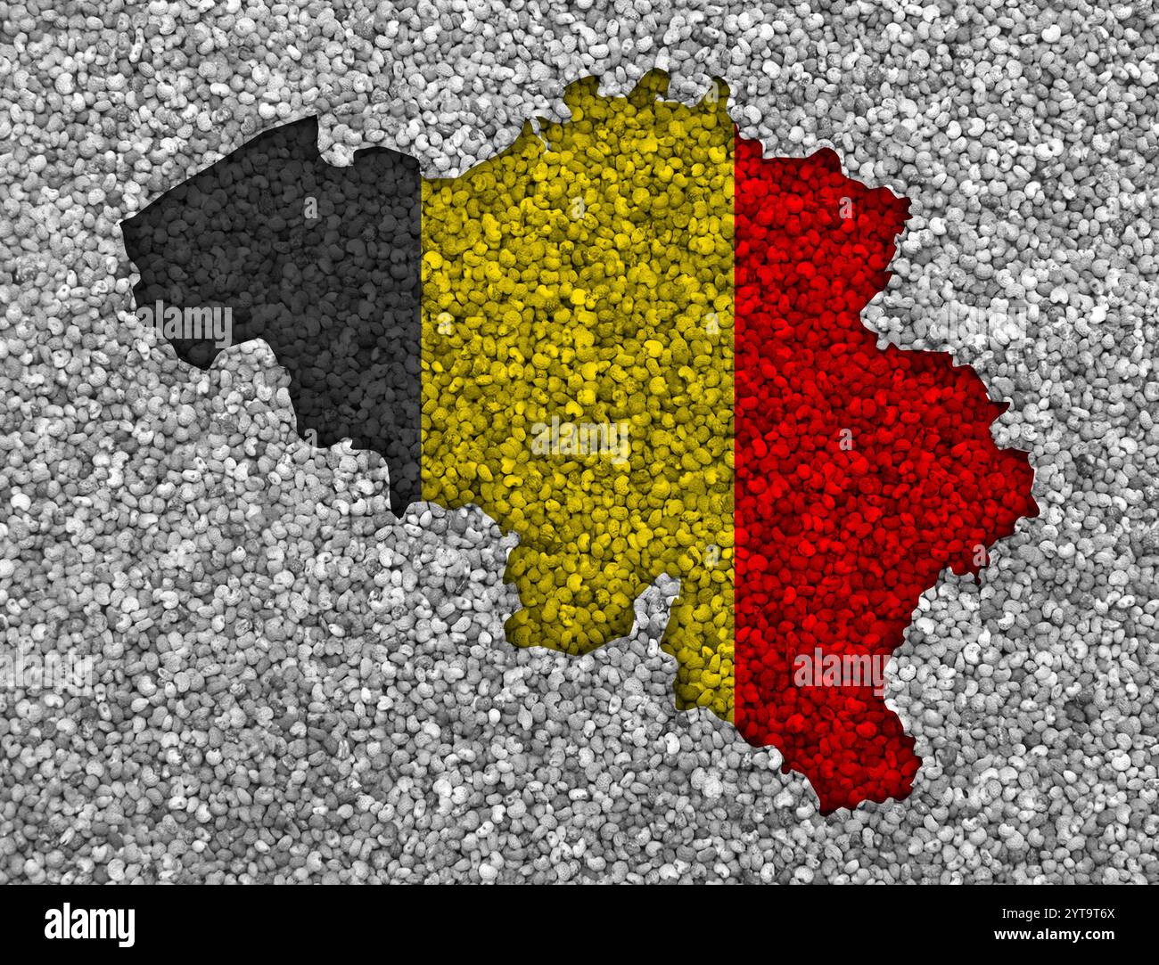 Map of Belgium on texture Stock Photo - Alamy