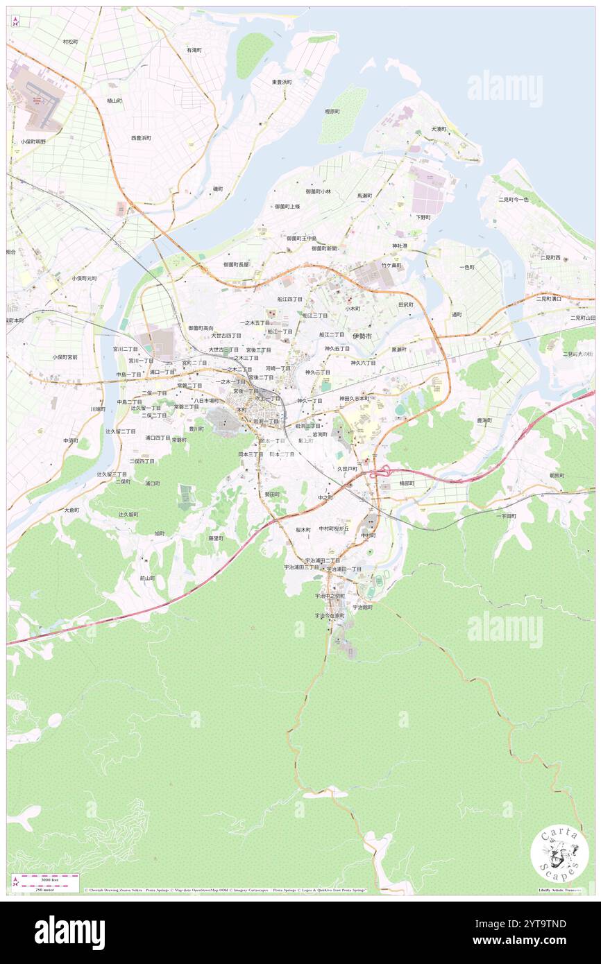 Map of kawasaki hi-res stock photography and images - Alamy