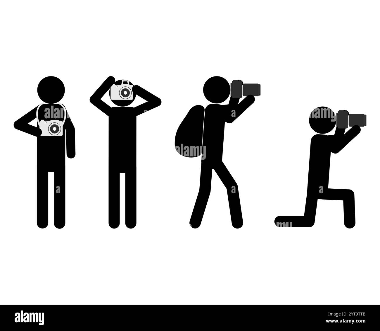 Pictograms people Cut Out Stock Images & Pictures - Alamy