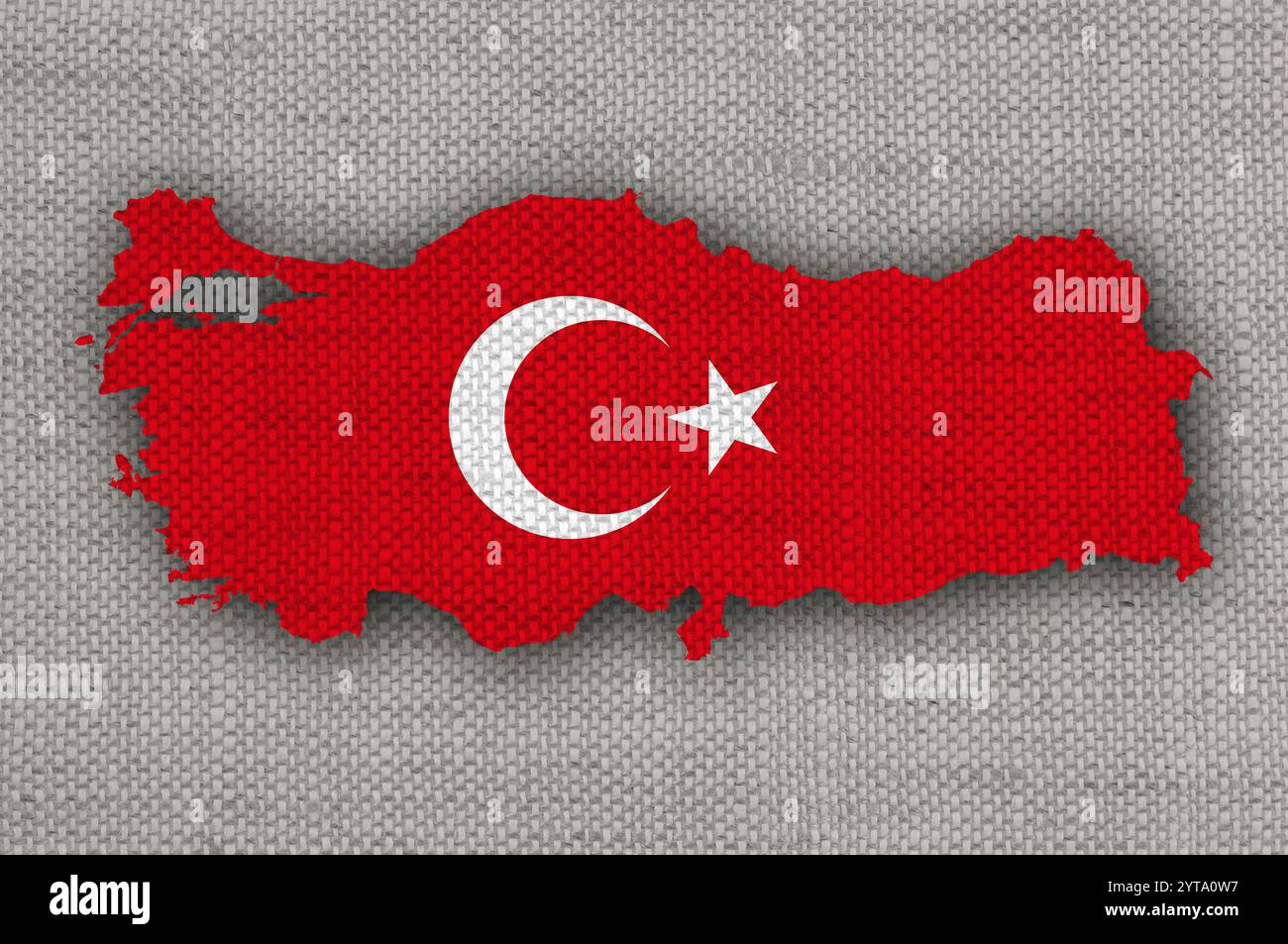 Old turkish map hi-res stock photography and images - Alamy