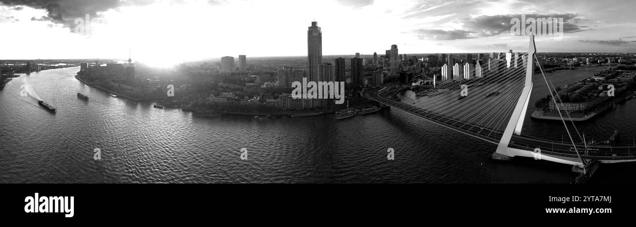 Rotterdam city centre Black and White Stock Photos & Images - Alamy