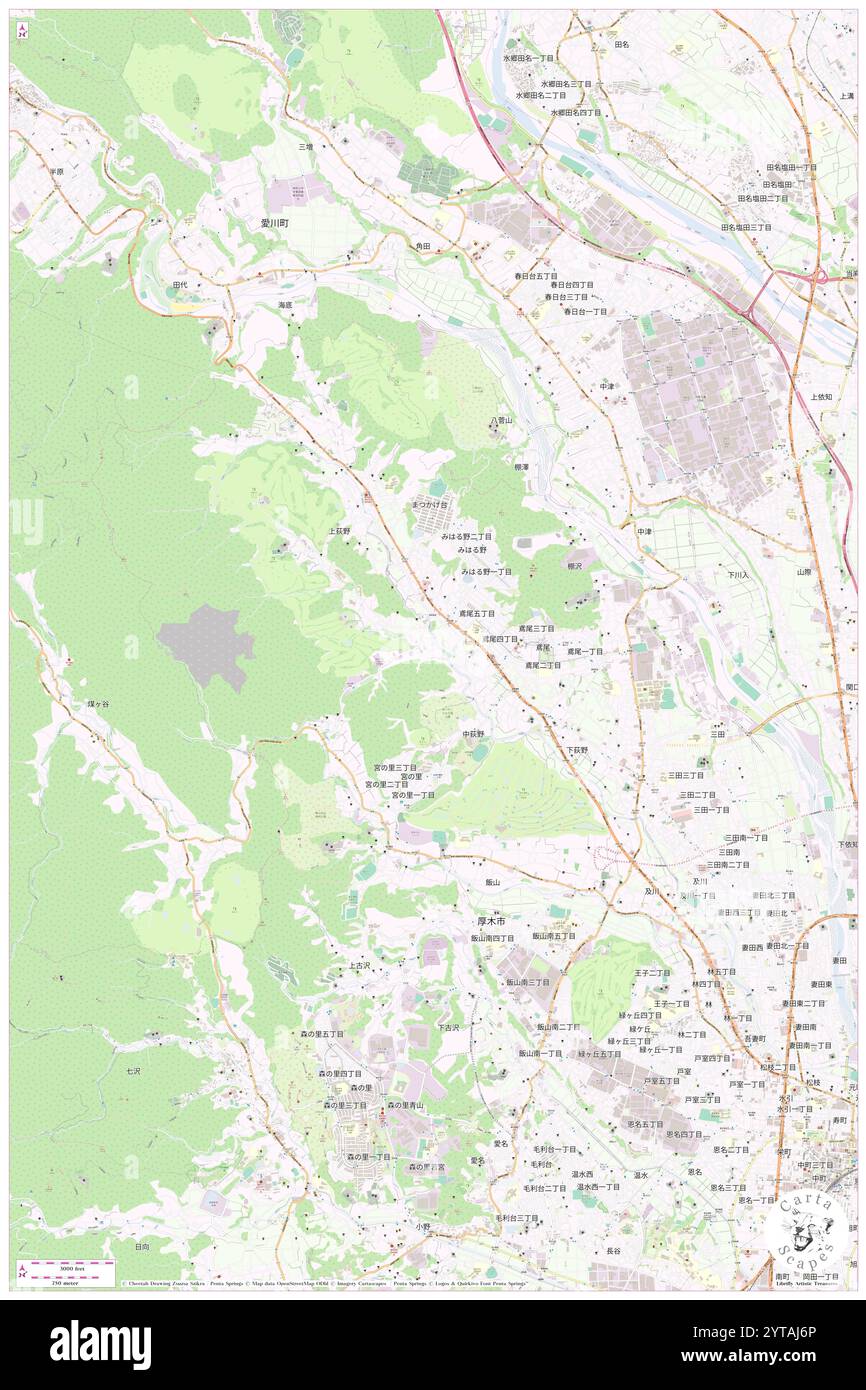 Yokobayashi, Atsugi Shi, JP, Japan, Kanagawa, N 35 29' 27'', N 139 18' 59'', map, Cartascapes Map published in 2024. Explore Cartascapes, a map revealing Earth's diverse landscapes, cultures, and ecosystems. Journey through time and space, discovering the interconnectedness of our planet's past, present, and future. Stock Photo