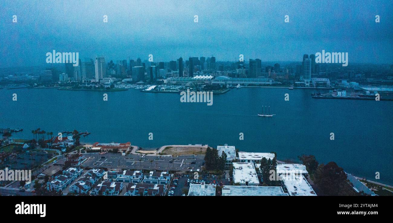 San diego tsunami fog