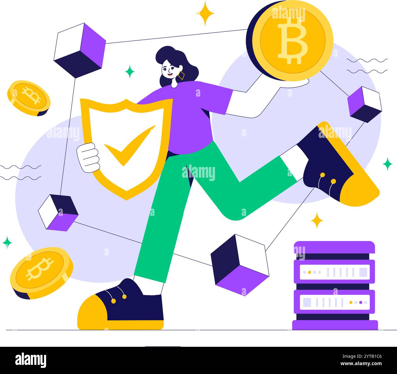 Crypto community Stock Vector Images - Alamy