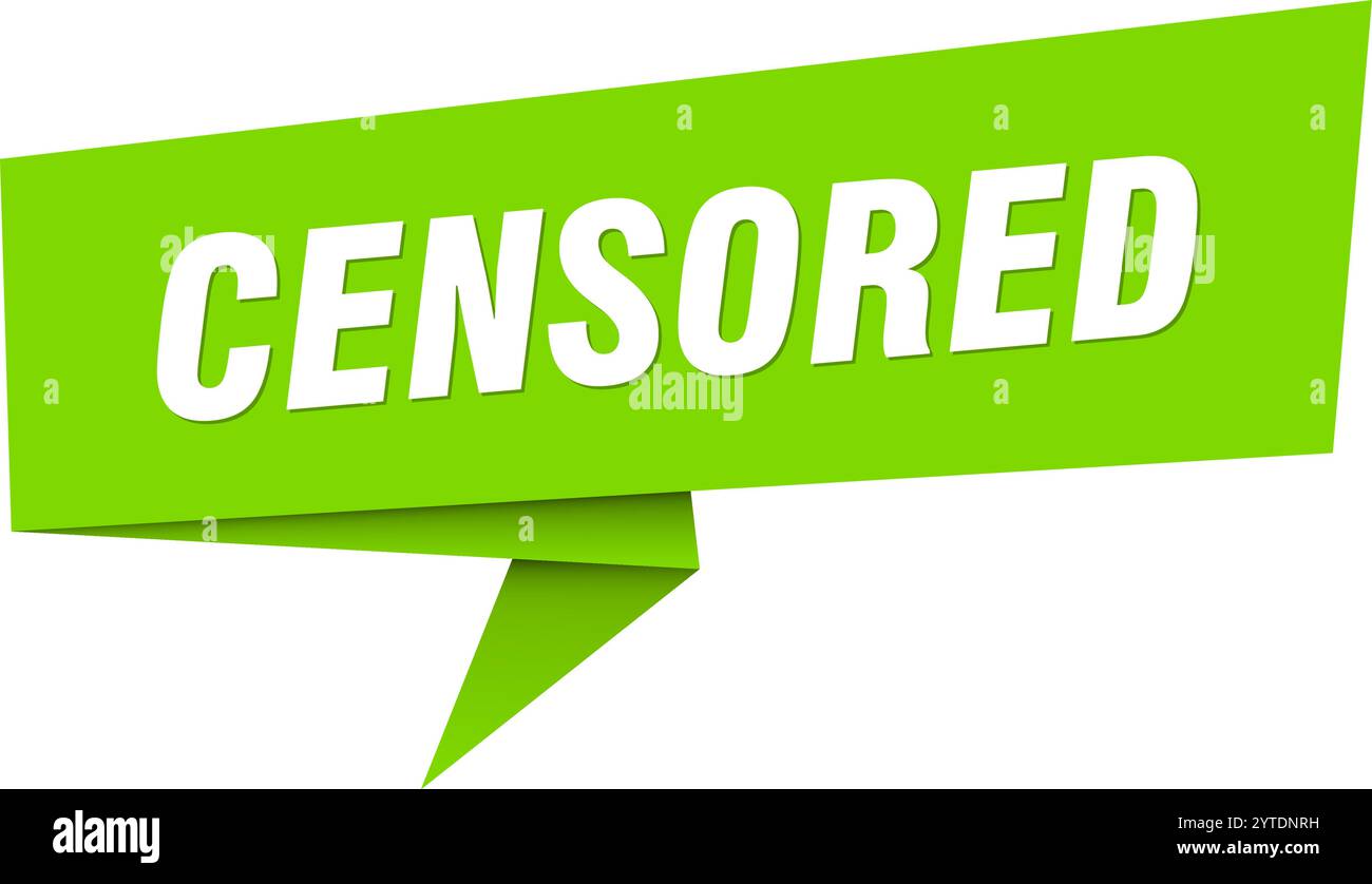 Censoring vector vectors hi-res stock photography and images - Alamy