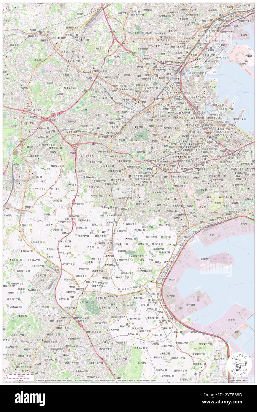 Yokohama map hi-res stock photography and images - Alamy Yokohama map hi-res stock photography and images - Alamy