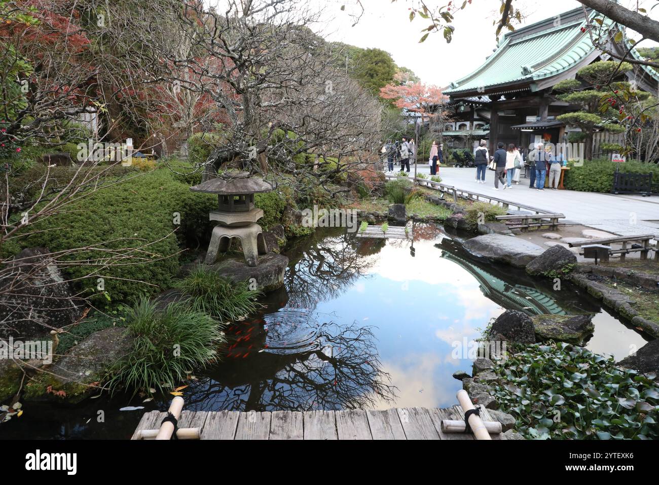 Kamakura Hasedera, commonly known as Hase Kannon, built in 736 during ...