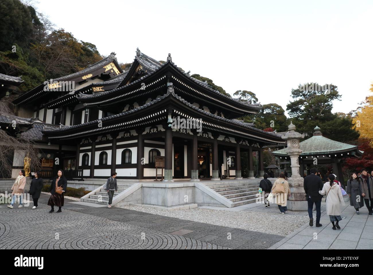Kannon-do Hall, Kamakura Hasedera, commonly known as Hase Kannon, built ...