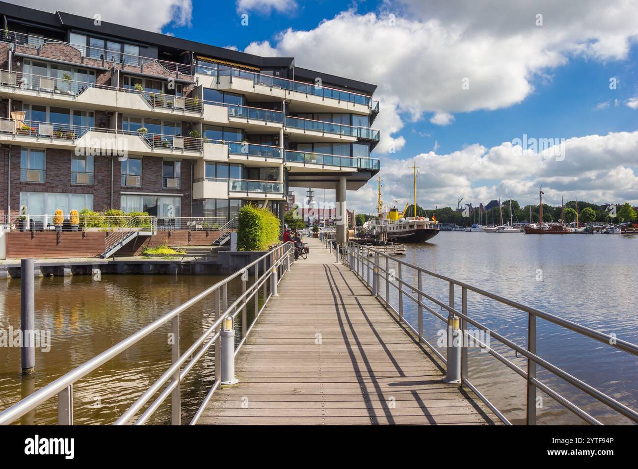 architecture-modern-apartment-waterfront-boat-hi-res-stock-photography