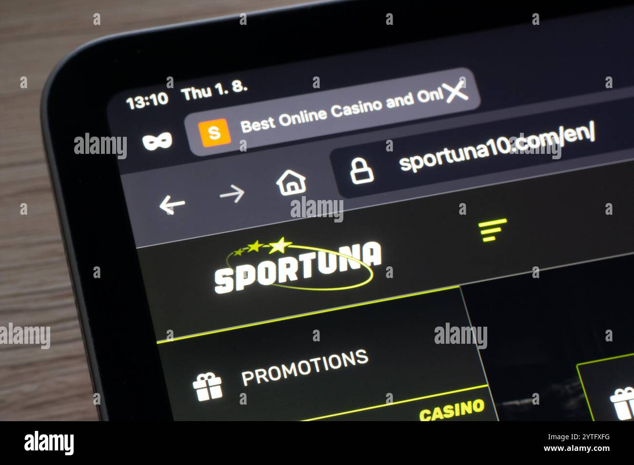 Ιστοσελίδα Sportuna