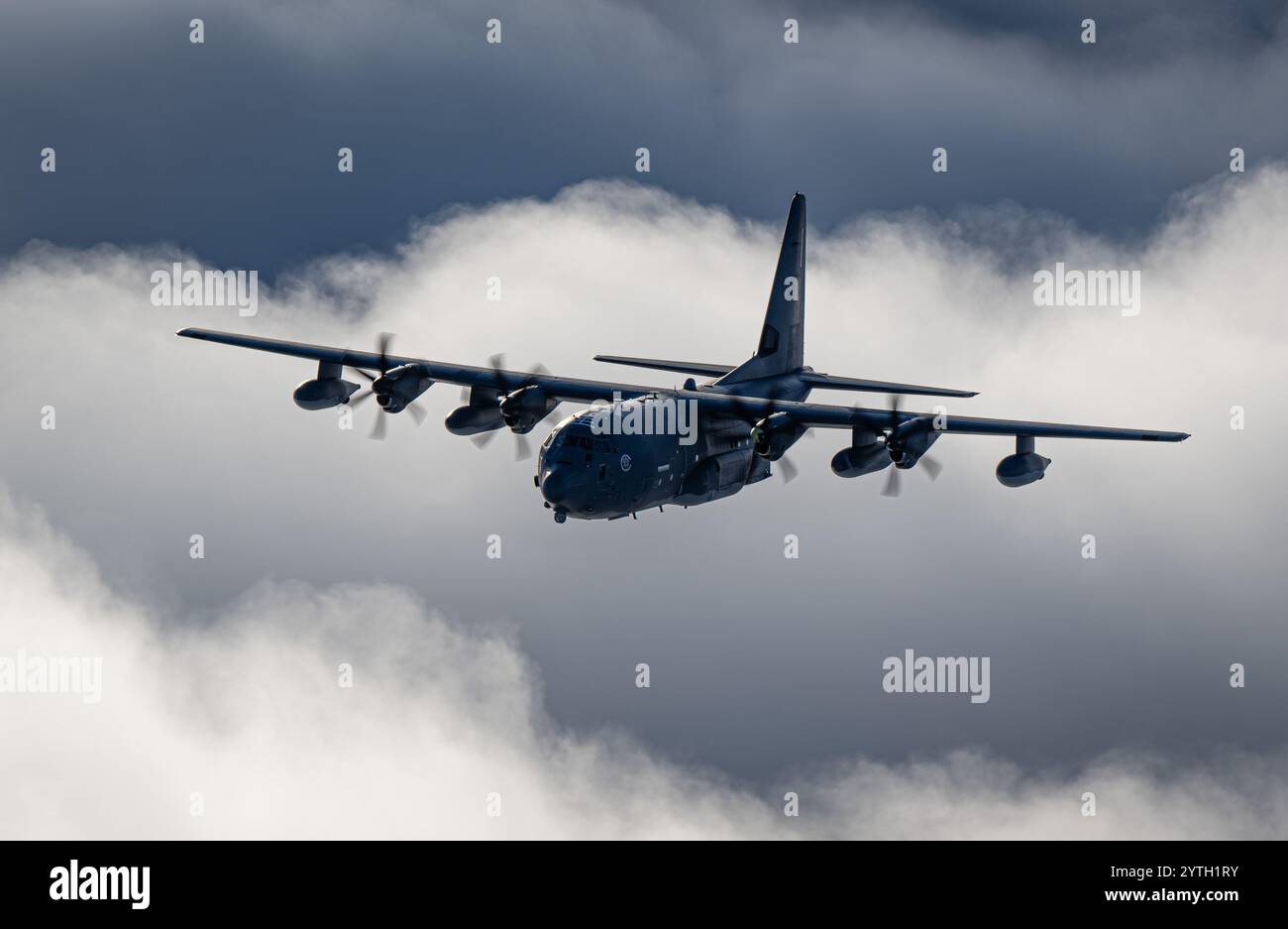 A U.S. Air Force MC-130J Commando II assigned to the 352nd Special ...