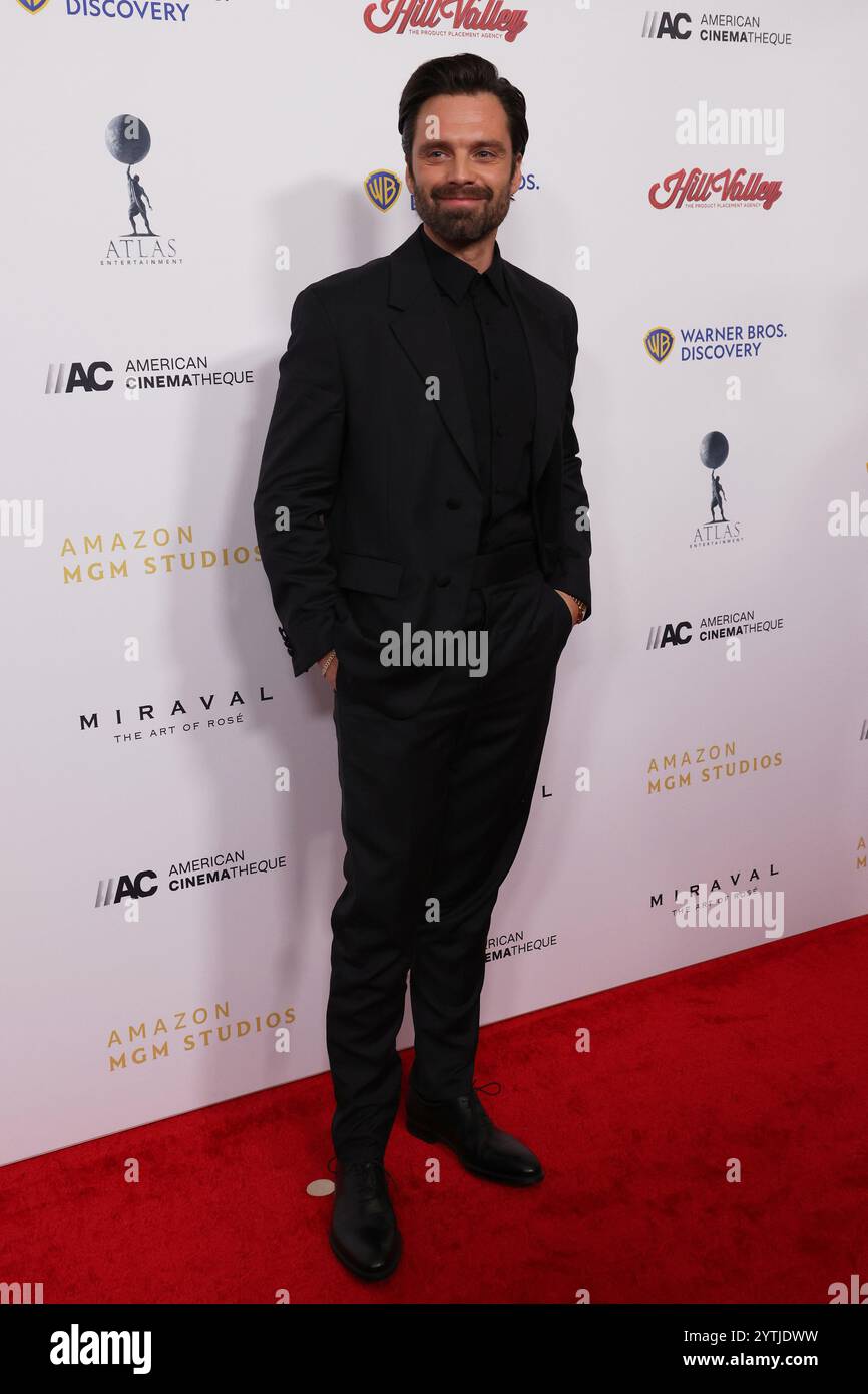 Beverly Hills, USA. 06th Dec, 2024. Sebastian Stan attends the 38th American Cinematheque Awards at The Beverly Hilton on December 06, 2024 in Beverly Hills, California. Photo: CraSH/imageSPACE Credit: Imagespace/Alamy Live News Stock Photo