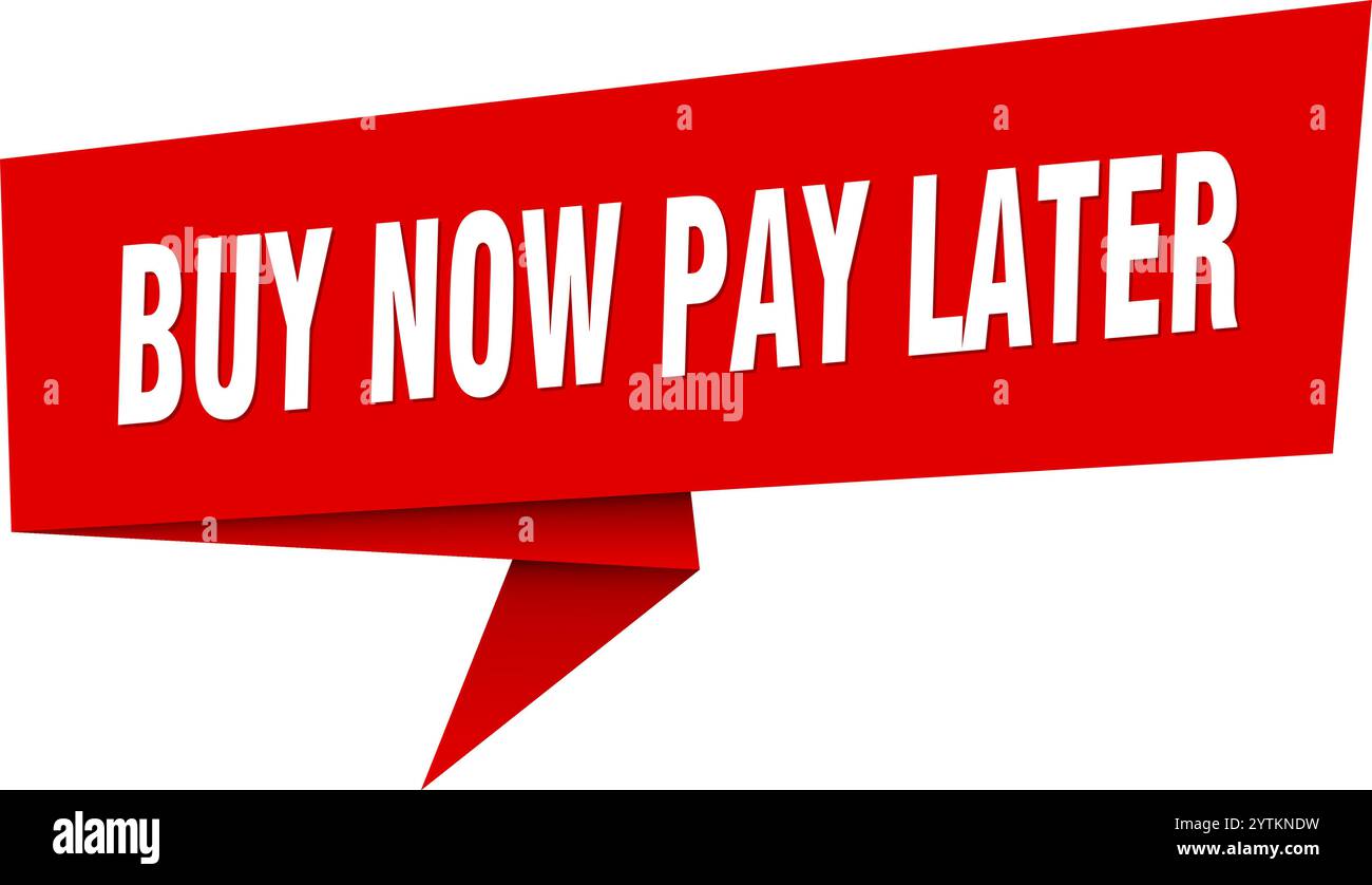buy now pay later banner. buy now pay later speech bubble, label ...